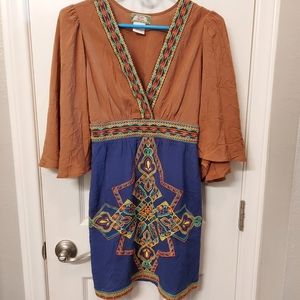 Flying tomato rayon boho dress